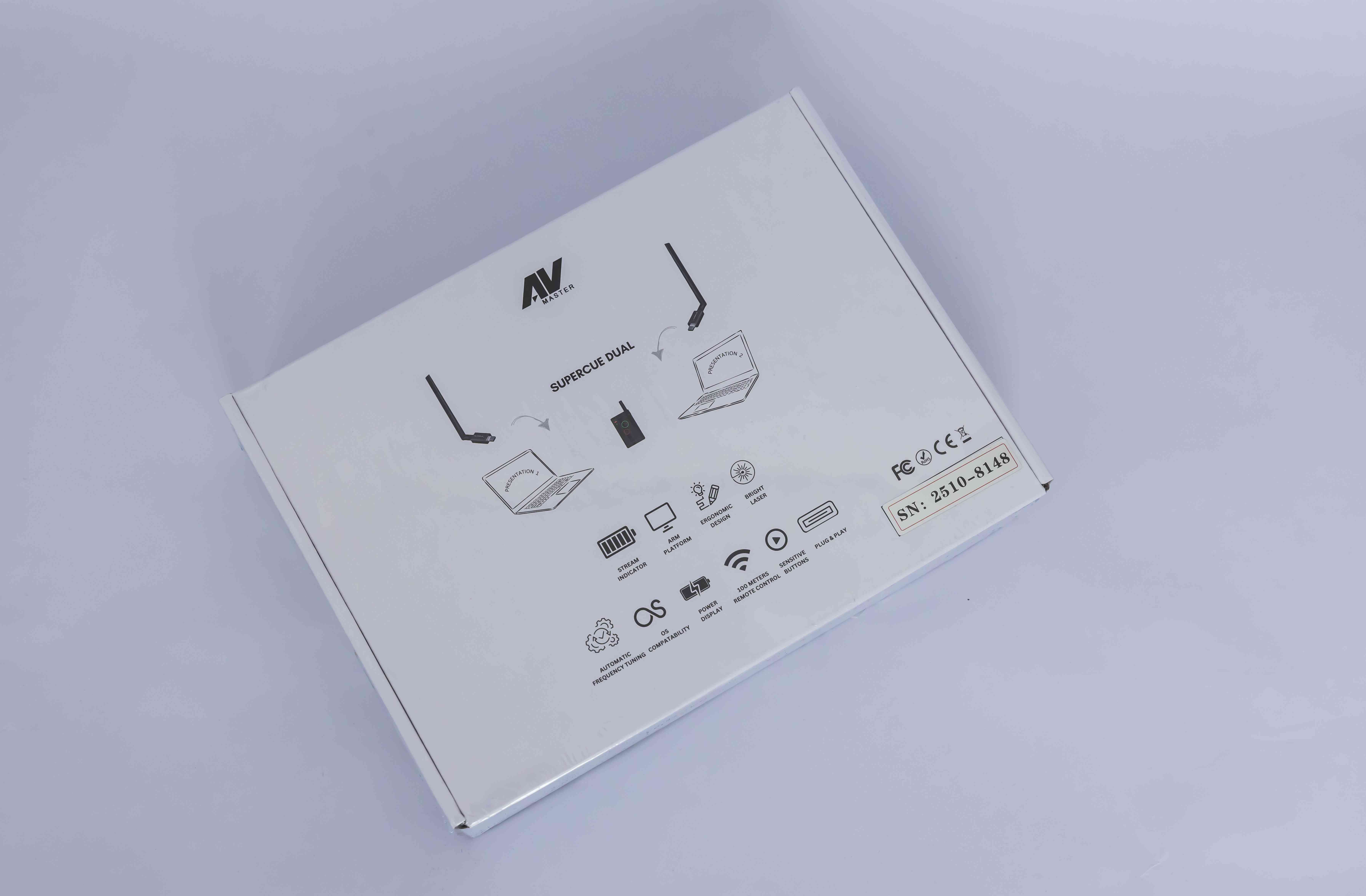 SuperCue Dual翻页器按键布局